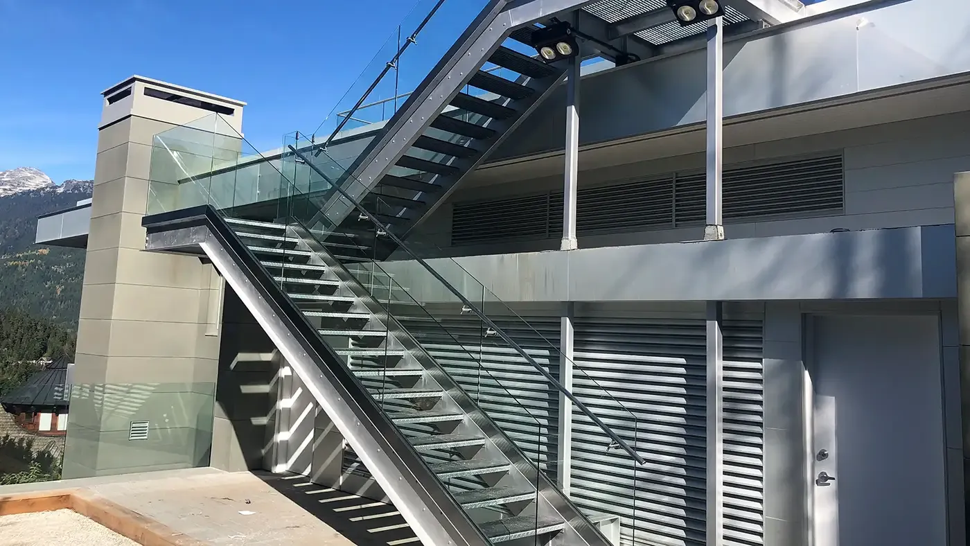 Custom Exterior Staircases